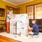 Easy Playhouse Pit Stop Garage Cardboard Playhouse